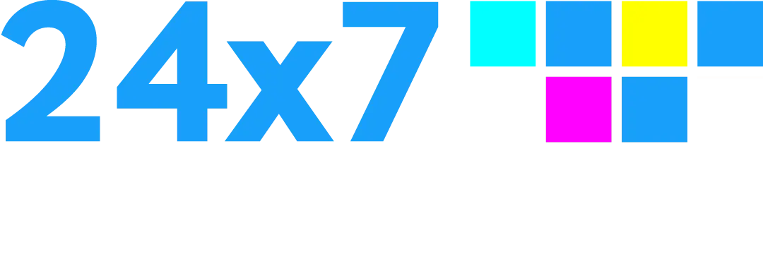 24x7 Printer Support Logo