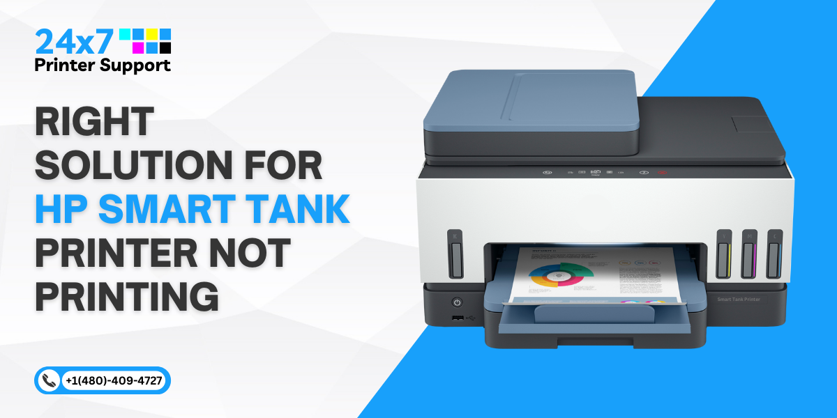 HP Smart Tank Printer Not﻿ Printing