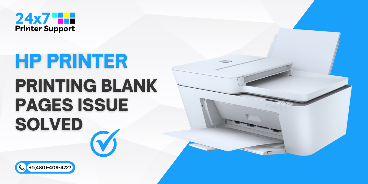 HP Printer Printing Blank Pages? Here’s the Solution