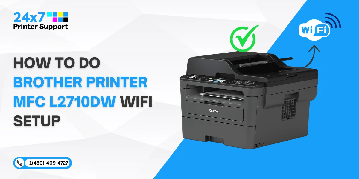 How to do Brother Printer MFC L2710dw Wifi Setup