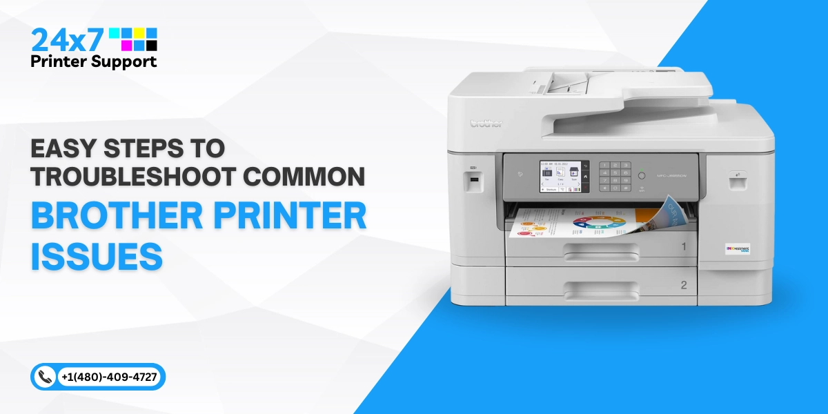 Easy Steps to Troubleshoot 3 Common Brother Printer Issues