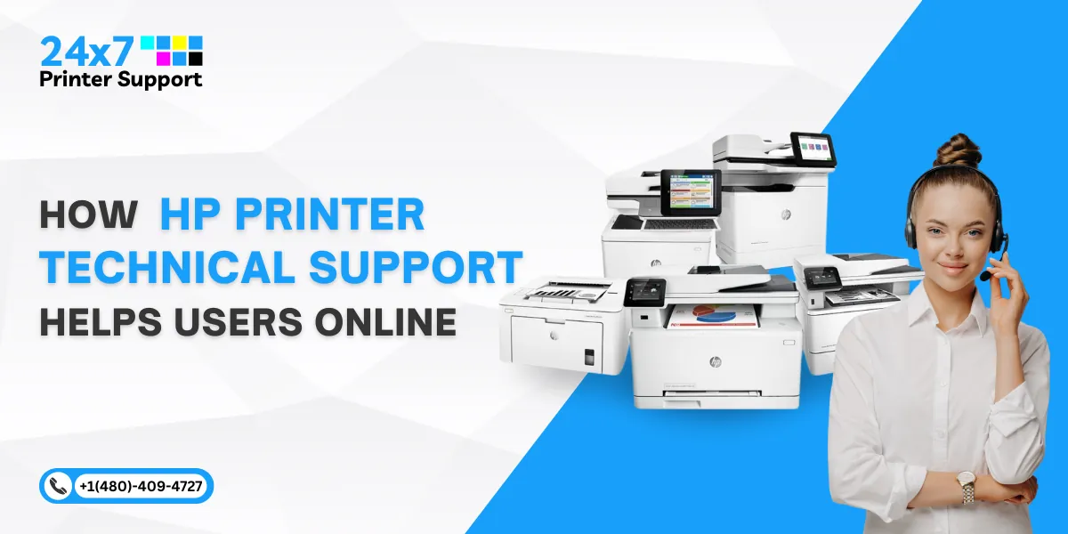 How HP Printer Technical Support Helps Users Online