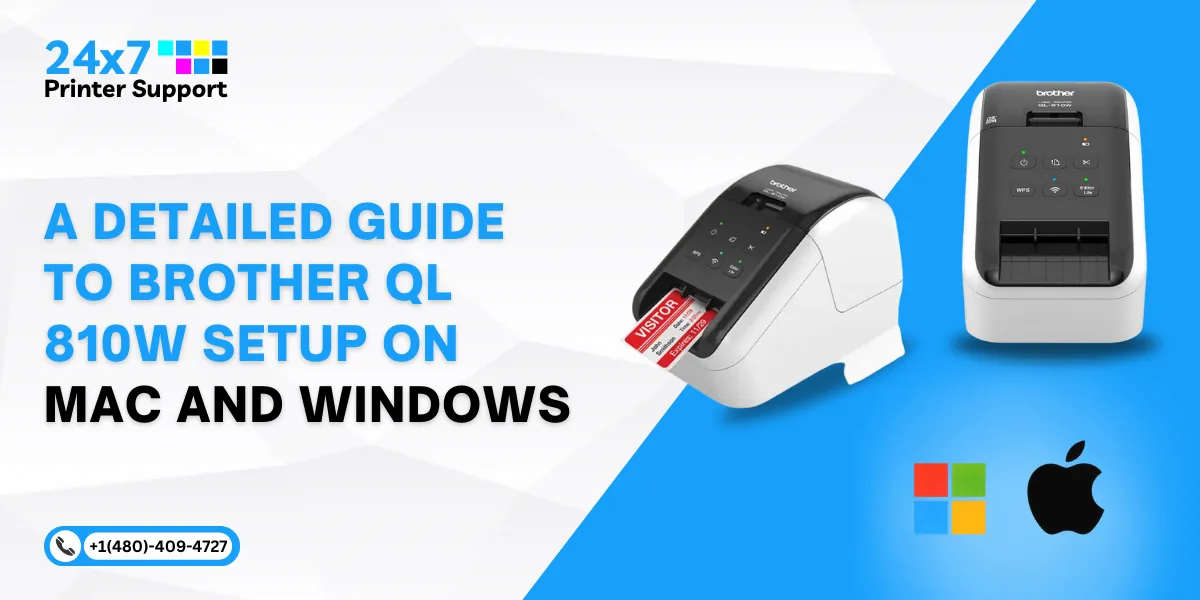 A detailed guide to Brother QL-810W setup on Mac and Windows