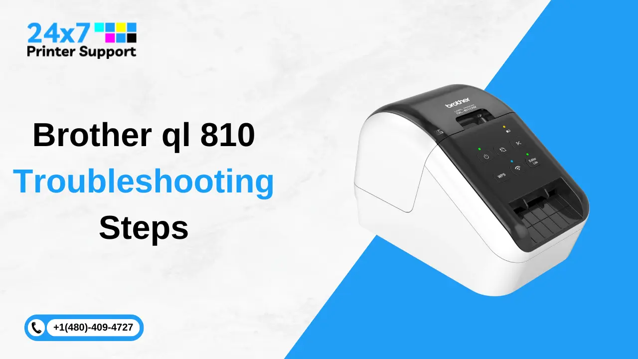 Brother QL 810 troubleshooting steps
