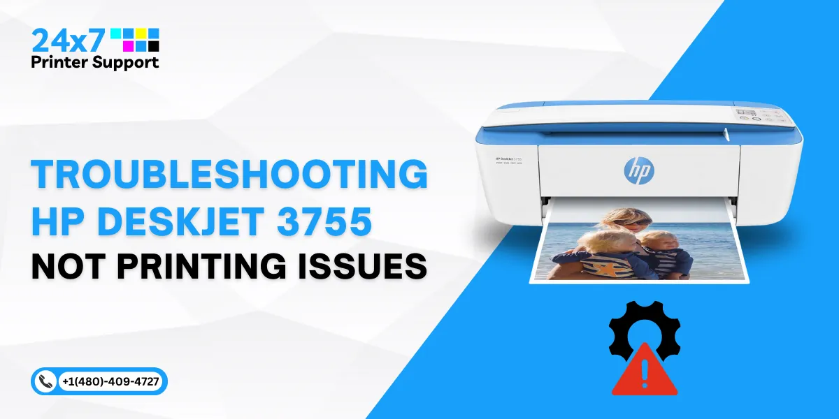 Troubleshooting HP DeskJet 3755 Not Printing issues