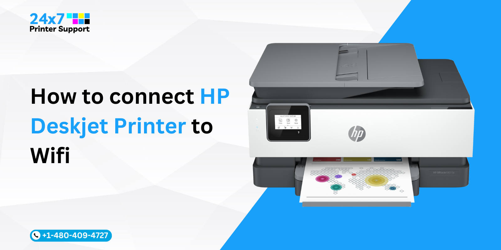 How to connect HP Deskjet Printer to Wifi