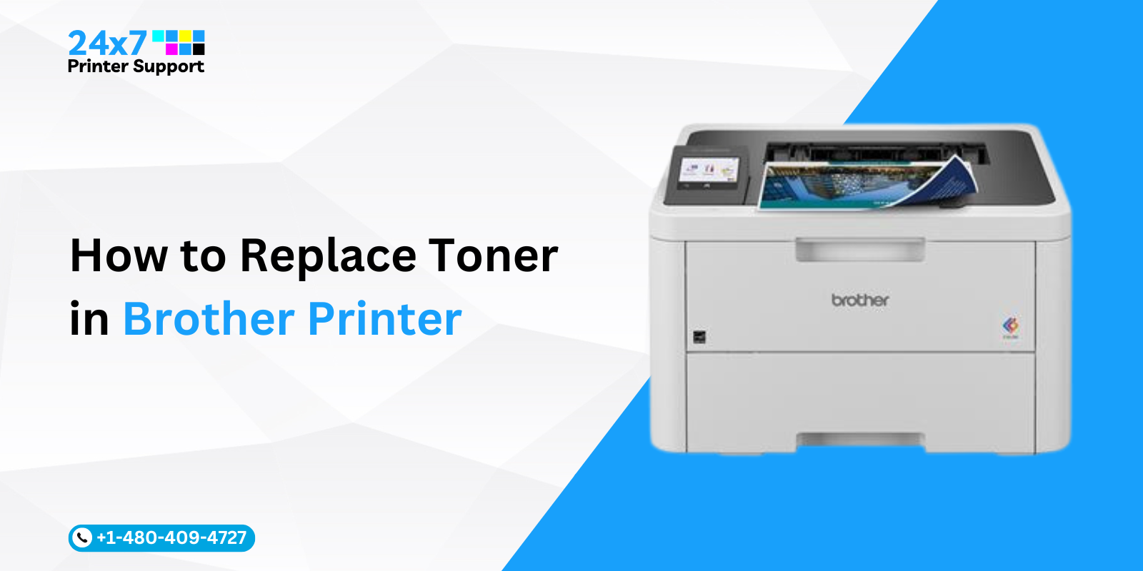 How to replace toner in brother printer
