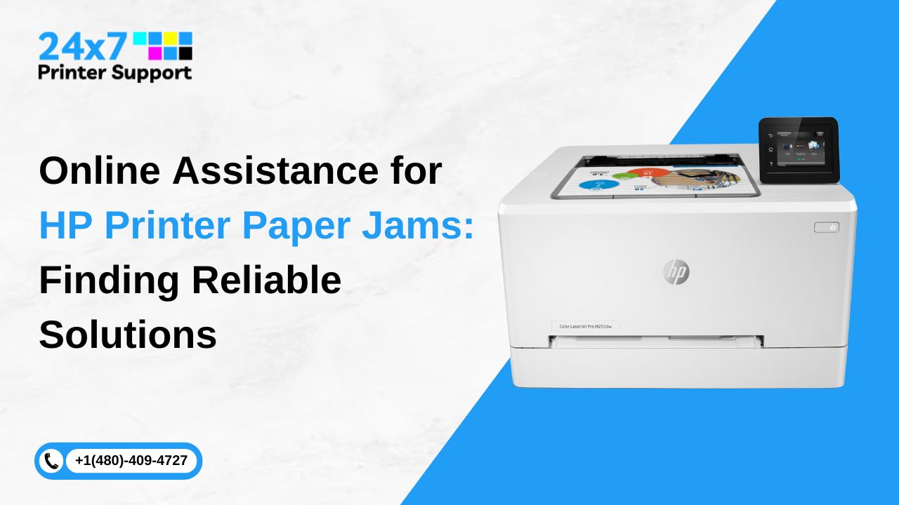 Online Assistance for HP Printer Paper Jams: Finding Reliable Solutions