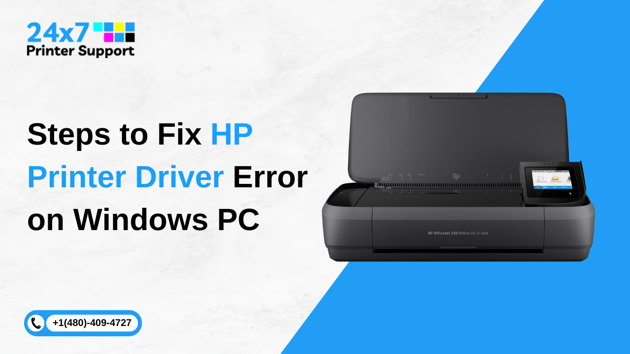 Steps to Fix HP Printer Driver Error on Windows PC