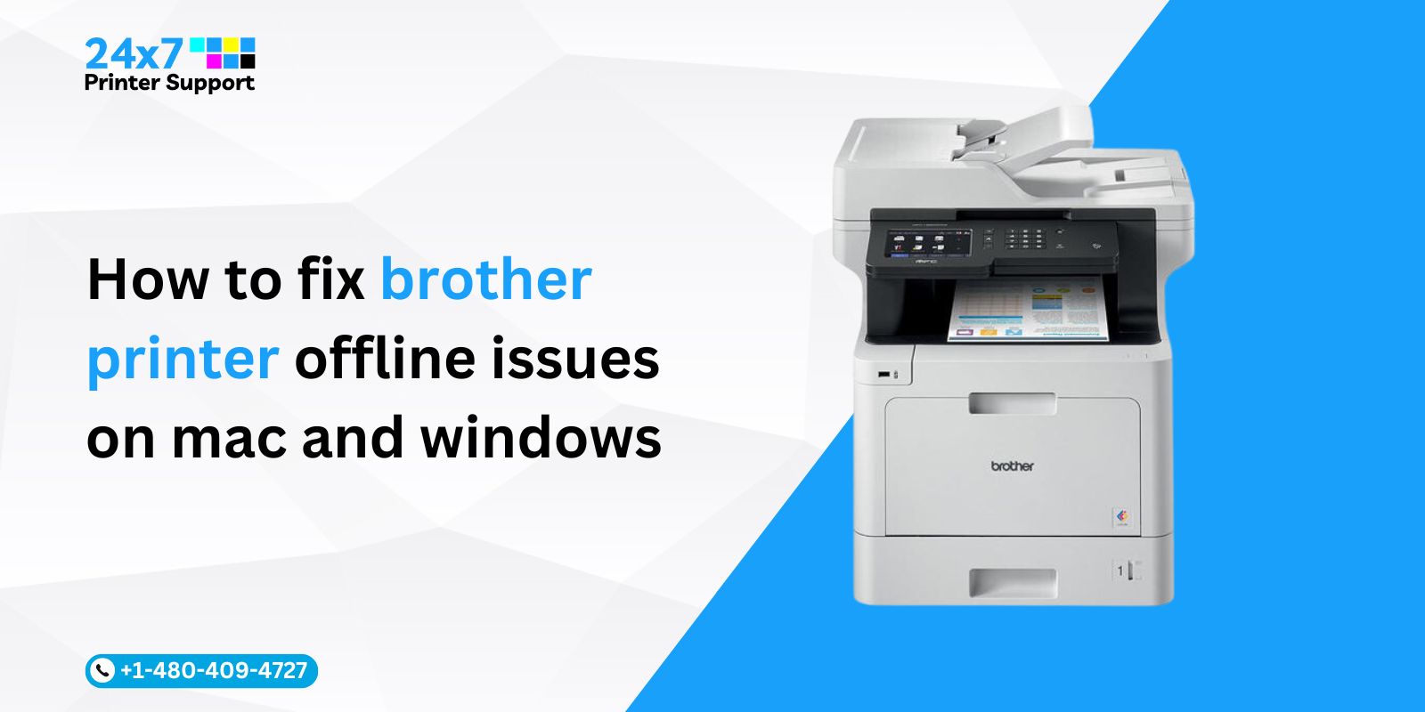How to fix Brother printer offline issues on Mac and Windows